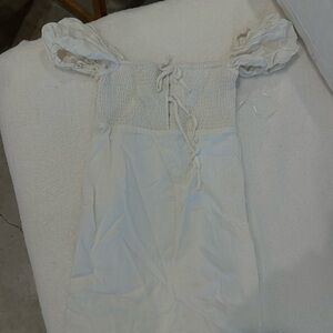 ASTR white mini dress